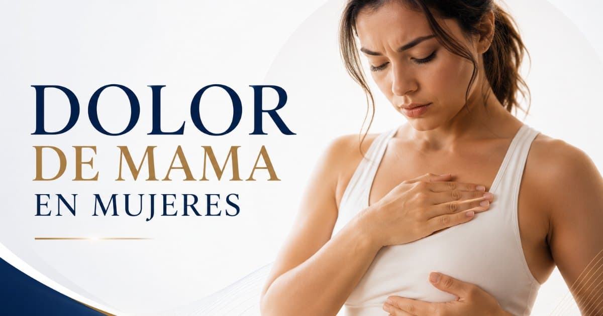 El dolor de las mamas en las mujeres