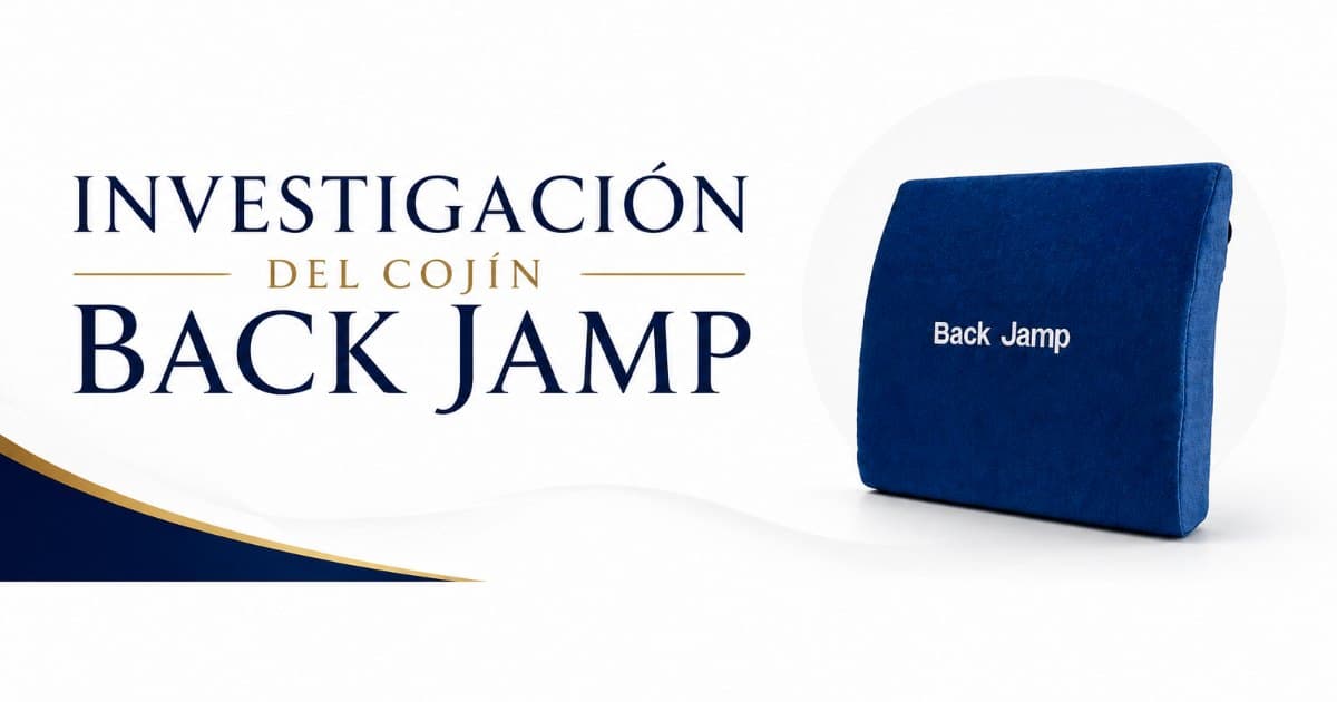 Investigación del  cojín lumbar / Back Jamp