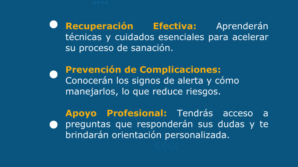 Curso post cirugía lumbar